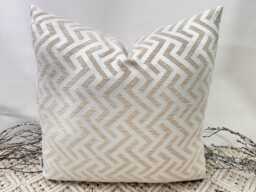 Luxury Champagne Scatter Cushion For Beds Sofas Designer Fabric - Handcrafted Quality Style No. 178