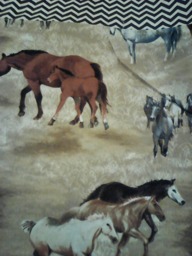Wild Horses Standard Pillowcase