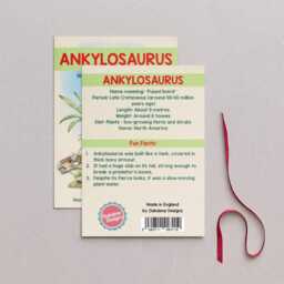 Wooden Ankylosaurus Dinosaur Christmas Tree Decoration, Birch Plywood Lover Gift, Keepsake, Watercolourart - thumbnail 2