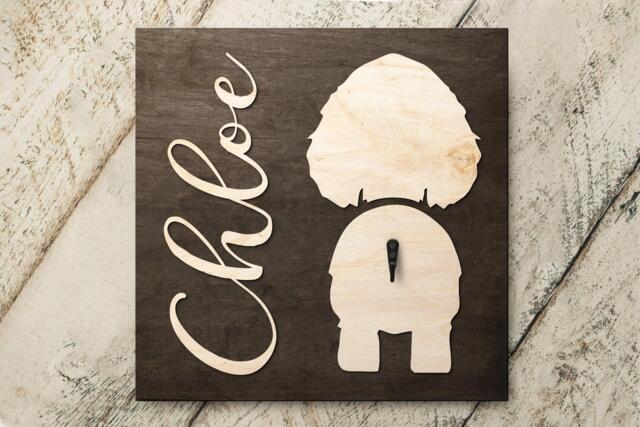 Personalized Cockapoo Dog Leash Holder, Custom Pet Name Sign For Lover Birthday Christmas Gift - image 1