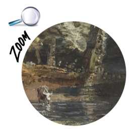 Windsor Park Painting Wallpaper Mural, Paul Sandby Art, Peel & Stick - thumbnail 2
