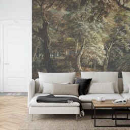 Windsor Park Painting Wallpaper Mural, Paul Sandby Art, Peel & Stick - thumbnail 3