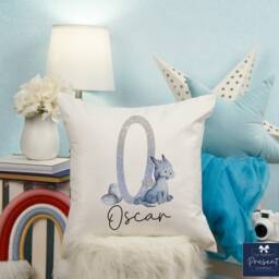 Personalised Dragon Cushion - Girls Boys Kids Birthday Gift Bedroom Decor - thumbnail 3