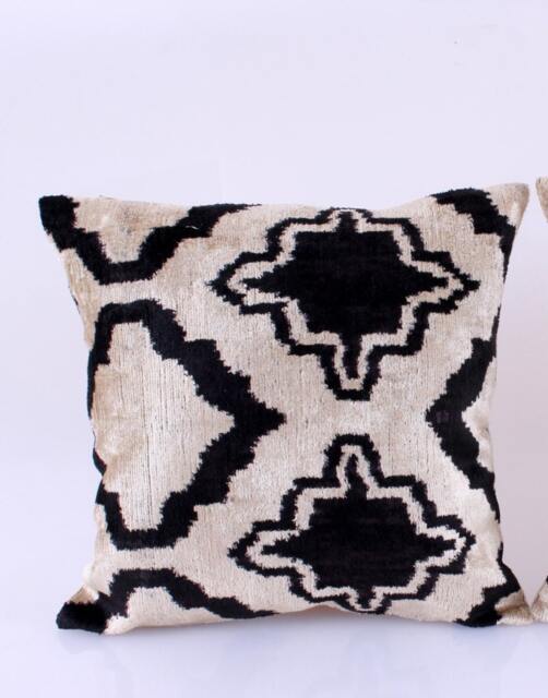 ??kat Velvet Pillow, Silk Decorative Pillow, Throw Pillow Case, Throw Pillow, Anniversary Gift, Birthday Gift, Couch Pillows, Black Beige