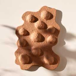 Japandi Wall Art - Wabi Sabi Relief Sculpture Plaster Biomorphic Modern Organic Minimalist - thumbnail 3
