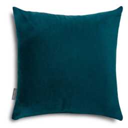 Celina Digby?? Designer Velvet Cushion Pillow Luxury Floral Animal Design Rainforest Teal With Piping Available in 3 Sizes Square Rectangular - thumbnail 4