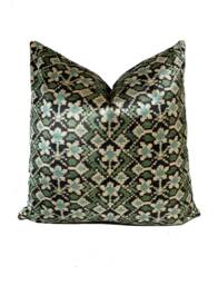 Carolina Irving Almaty Velvet Teal Cushion Cover Pillow Home Interior Deco - thumbnail 1