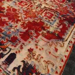 Authentic Persian Kantha Quilt Hand Stitched Vintage Cotton Bedspread Reversible Throw Blanket Ethnic Style - thumbnail 2