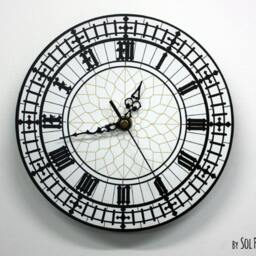 Big Ben Westminster Wall Clock - Room Decor Office Rgb Led 5V Option - thumbnail 2