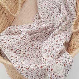 Muslin Baby Swaddle Scarf Perfect Wrap Blanket For Extra Soft Gots Organic Cotton Lightweight - thumbnail 2