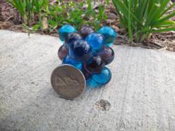 Aqua Purple Mini-Hedron