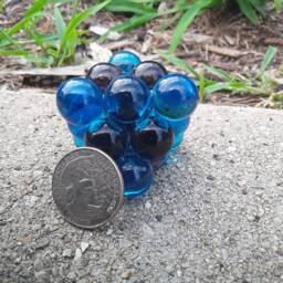 Aqua Purple Mini-Hedron - thumbnail 2