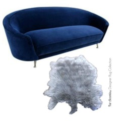 Faux Sheepskin Rug - Plush Pelt Shape, Usa Made - thumbnail 3