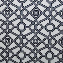 "Pair 25 Or 50"" Wide P Kaufman Fretwork Panels Drape Custom Cafe Curtains Length 24 63 72 84 96 108 120 132" - thumbnail 4
