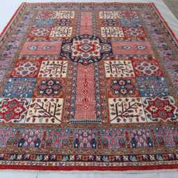 8'4x10'2 Ft Luxury Farmhouse Rug - Handmade Medallion Wool Afghan New Mamluk Design Area Rug, Bedroom Livingroom Office D??cor - thumbnail 2