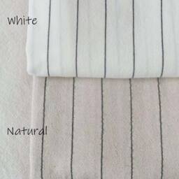 Osborn Linen Sheer Curtain, 2 Colors, Cotton White Curtain For Bedroom Living Room, Custom Panel, 1Pc - thumbnail 2