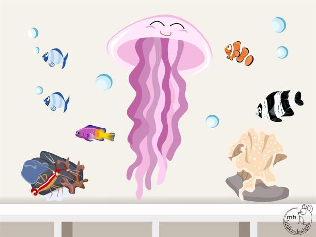 "Wall Sticker ""Underwater World 3" - image 1