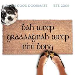 Transformers Welcome Mat - Funny Universal Greeting Door Rug