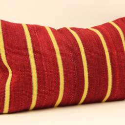 12x20 Turkish Kilim Lumbar Pillow Boho Pillow Bohemian Cushion Navajo Rugturkish Cover Armchair Case 4Oef-53 - thumbnail 2