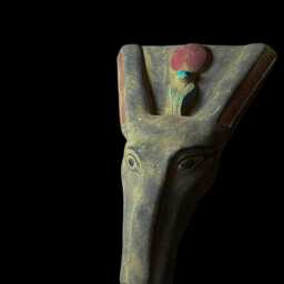 Handcrafted God Seth Statue Authentic Egyptian Decor - thumbnail 3