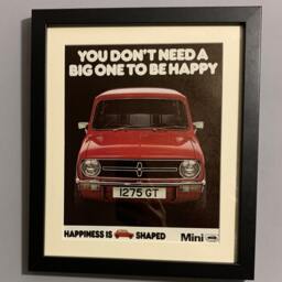 Mini Original 1979 Advert Framed Print, Unique Birthday Gift For All Mini Car Enthusiasts - A37 - thumbnail 2