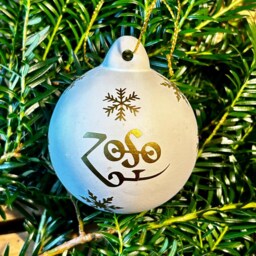 Led Zeppelin Inspired Christmas Baubles ~ Ceramic Cast Baubles 5 Designs Choice Of Colours - thumbnail 3