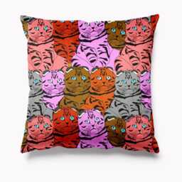 Cat Lampshade Drum Lamp Shade - Cats Shade, Kittens, Feline, Decor, Ceiling Lamp, Table 25cm 30cm 35cm 40cm 45cm - thumbnail 4