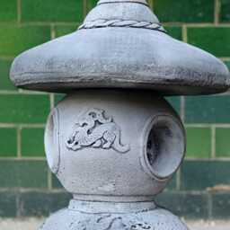 Outdoor Pagoda Statue Concrete Zen Garden Figurine Stone Lantern Decor Pagoda Sculpture Tranquil Yard Art Lawn Ornament Holiday Gift Idea - thumbnail 3
