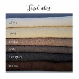 Personalized Gift Embroidered Towel/Monogrammed Wedding Gift Baby Shower Custom Embroidery Text Color Wording - thumbnail 3