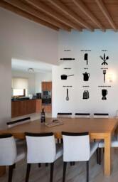 Kitchen Puns Vinyl Wall Decal - Humorous Art Stickers - thumbnail 1
