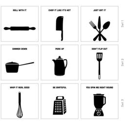 Kitchen Puns Vinyl Wall Decal - Humorous Art Stickers - thumbnail 3