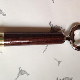 Holland & Shotgun Shell Solid Walnut Bottle Opener - thumbnail 2