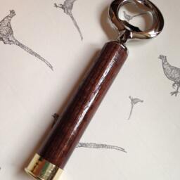 Holland & Shotgun Shell Solid Walnut Bottle Opener - thumbnail 4