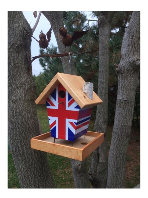 Union Jack Bird Feeder