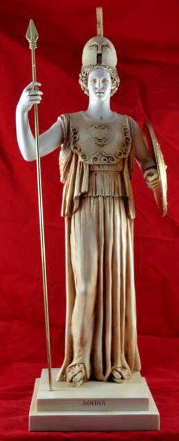 Athena Greek Statue Wisdom Civilization Goddess New 70 cm -27, 5 Inches - image 1