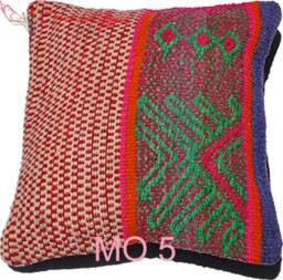 Peruvian Cushion Cover, Handmade Merino Wool Woven Cover For The Living Room