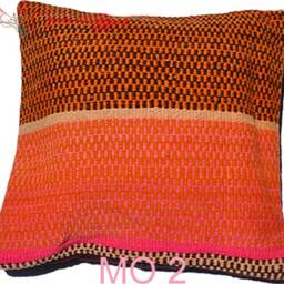 Peruvian Cushion Cover, Handmade Woven Merino Wool Cover For The Living Room - thumbnail 3