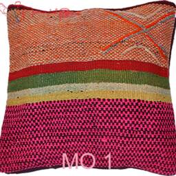 Peruvian Cushion Cover, Handmade Woven Merino Wool Cover For The Living Room - thumbnail 2