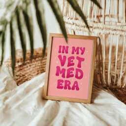 In My Vet Med Era Print - Print, Assistant Gift, Gifts, For Veterinary Assistant, Receptionist Gifts - thumbnail 2