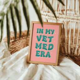 In My Vet Med Era Print - Print, Assistant Gift, Gifts, For Veterinary Assistant, Receptionist Gifts - thumbnail 3