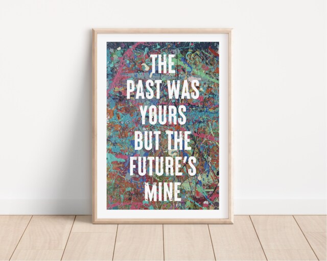 The Stone Roses Inspired Print, She Bangs The Drums, Songs, Poster, Indie Music Art Prints, Rock Prints - image 1