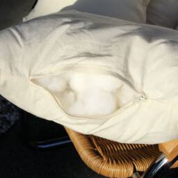 Pillow Filling 42x32 cm Suitable F. Allergy Sufferers, Pillow Inlays Made Of High Quality Siliconized Hollow Fiber With 3-D Crimping - thumbnail 3