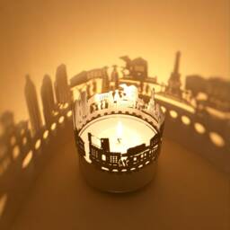 Indianapolis Skyline Candle Attachment Shadow Play Souvenir - thumbnail 2