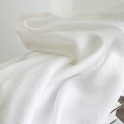 Handmade Linen Curtain Panel Set Semi-Sheer Rod Pocket Curtains - thumbnail 3