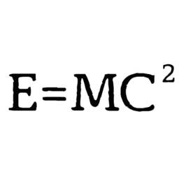 Vwaq E=Mc2 Wall Decal Science Art Stickers Einstein Vwaq-618 - thumbnail 2