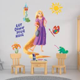 Princess Girls Room Decorations Removable Repositionable Wall Stickers Decal Home Decor Art 12 - thumbnail 1