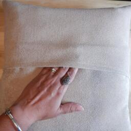 Pillow Cover, Rustic, Welcome Embroidered, Cabin Style, Throw Woodland - thumbnail 3