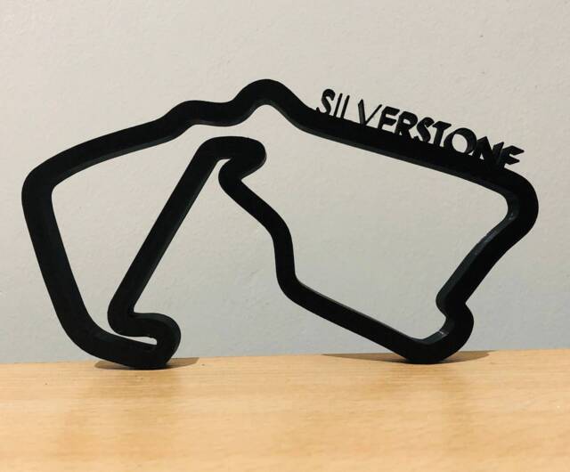 F1 Track 3D World Race Circuit, Wall Art Or Freestanding - image 1