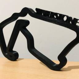 F1 Track 3D World Race Circuit, Wall Art Or Freestanding - thumbnail 3
