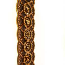 Chakras Mandala Laser Cut Wood Art Sacred Geometry Wall Decor - thumbnail 3